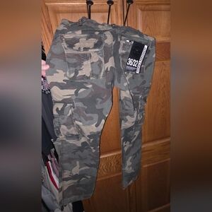 Jordan Craig Men's Camo Cargo Pants - Olive/Gray